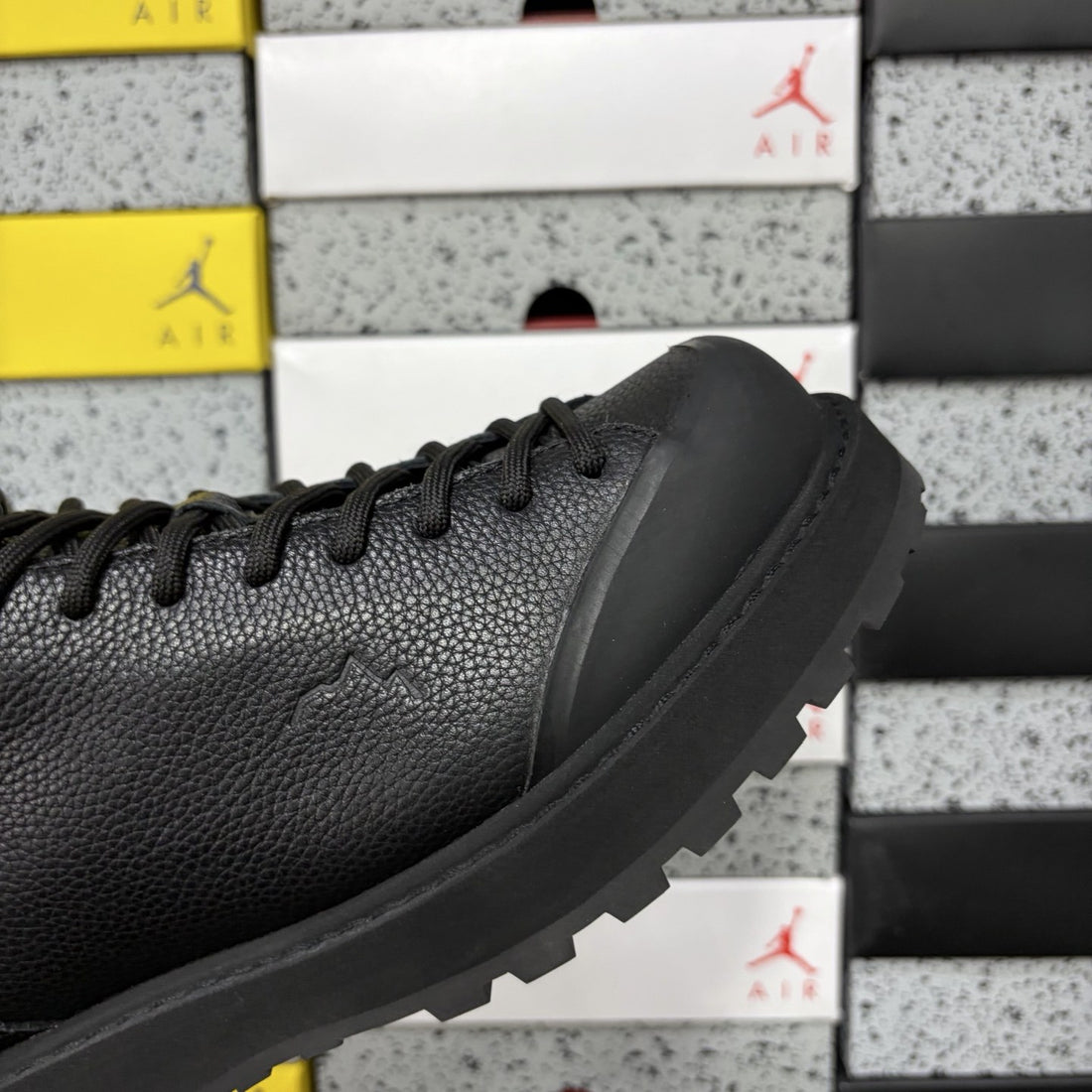 Rick Owens Hiking Low Triple Black