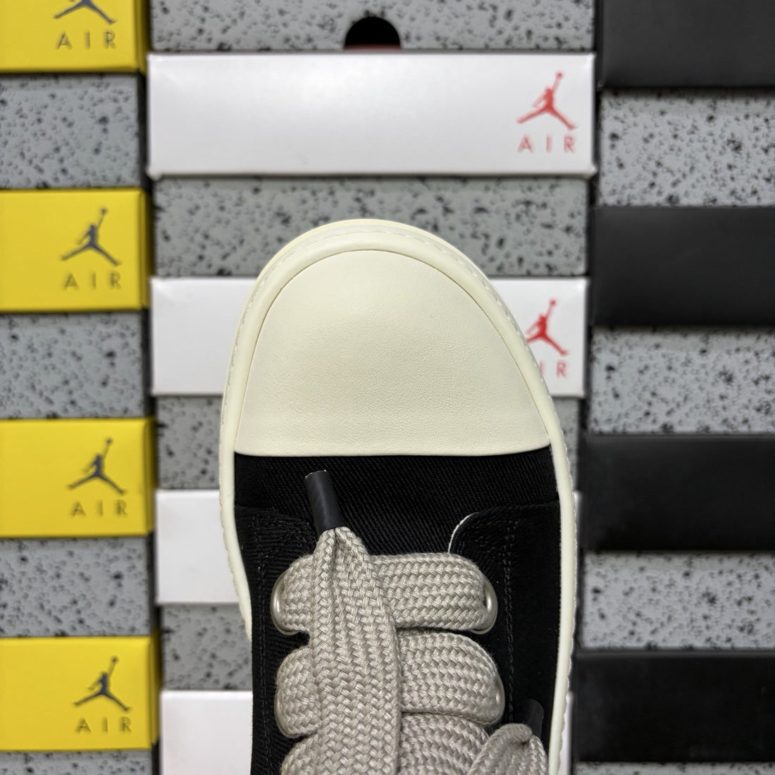 Rick Owens Jumbo Lace High Black