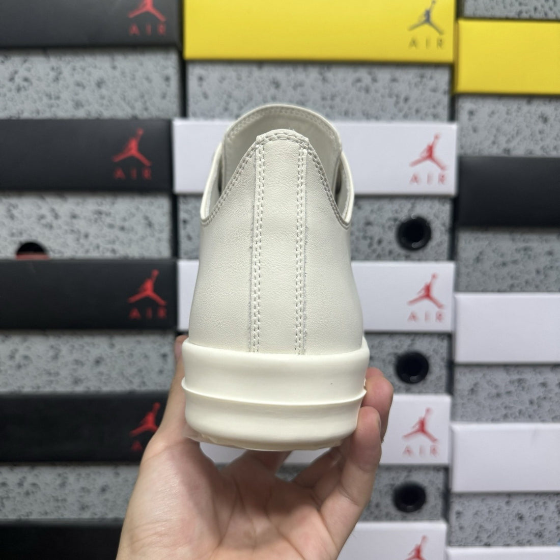 Rick Owens Jumbo Lace Low Milk