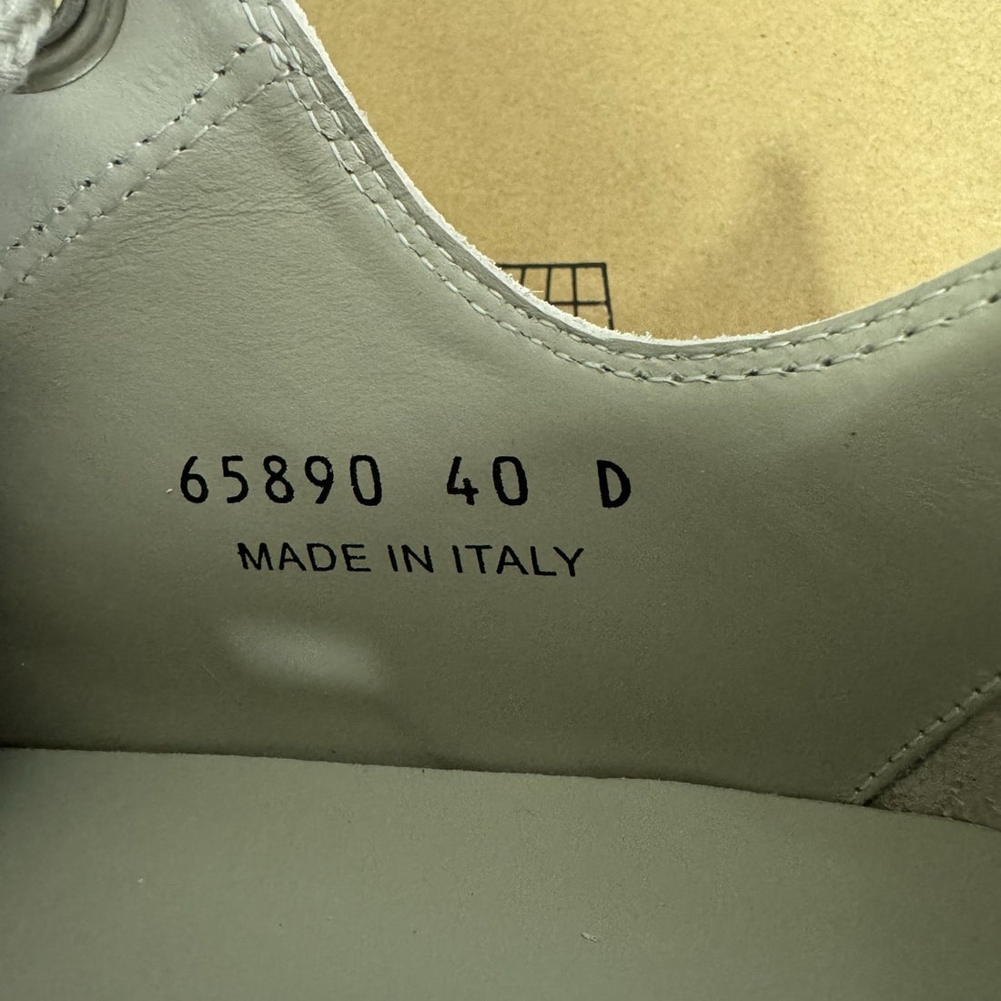 Rick Owens Jumbo Lace Low Pearl Suede