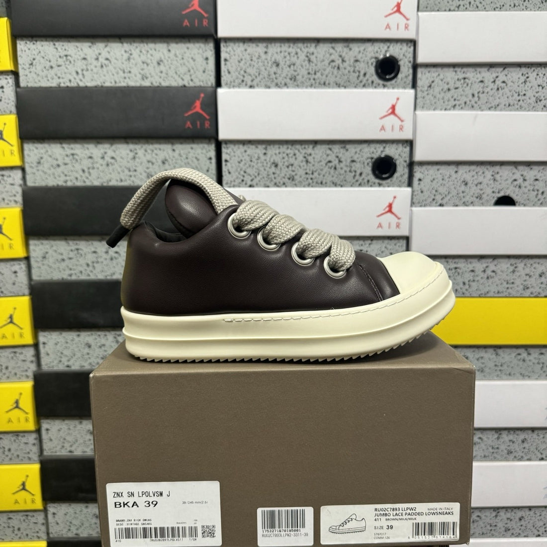 Rick Owens Jumbo Puffer Brown