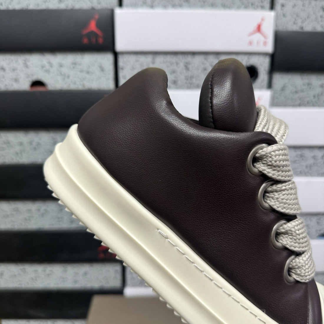 Rick Owens Jumbo Puffer Brown