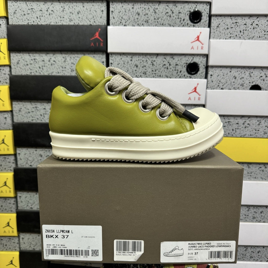 Rick Owens Jumbo Puffer Green