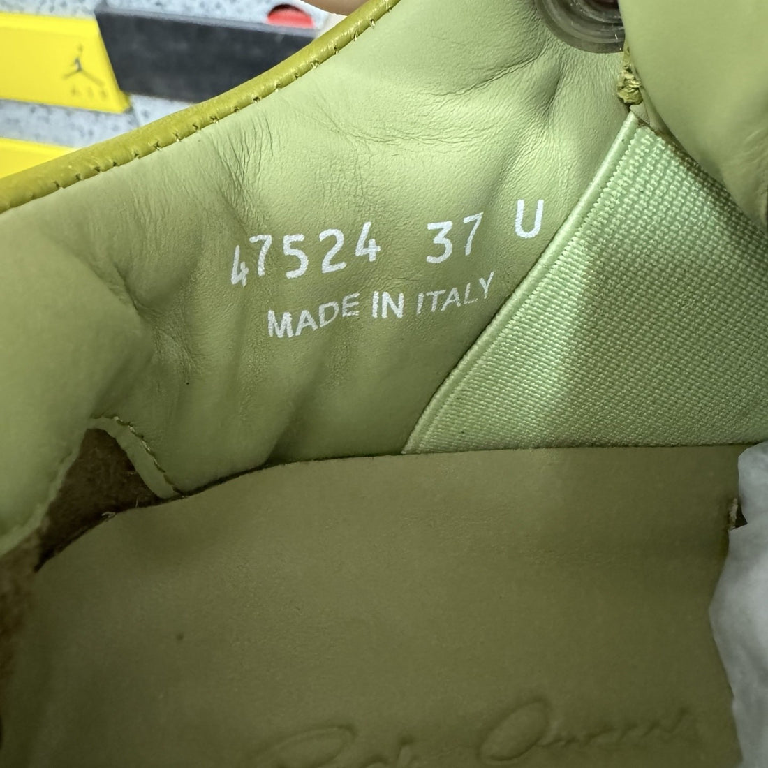 Rick Owens Jumbo Puffer Green