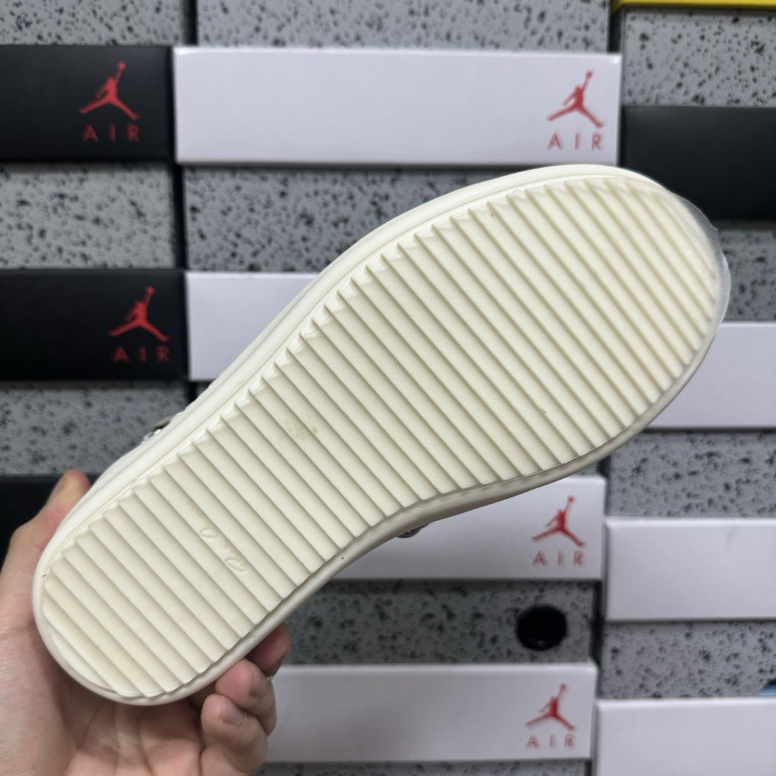 Rick Owens Mega Lace Low Oyster