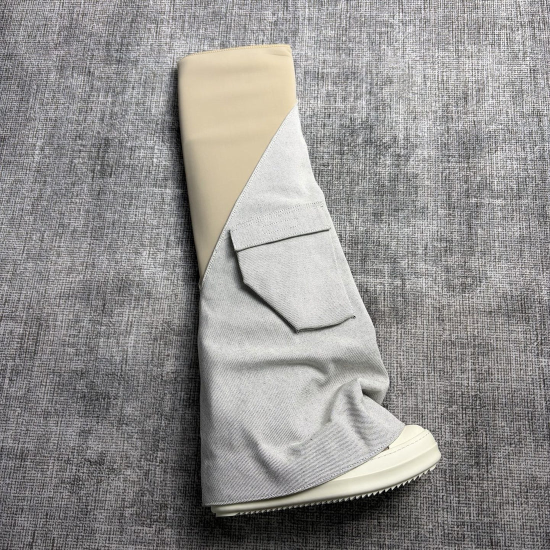 Rick Owens Pant Shoe Off White