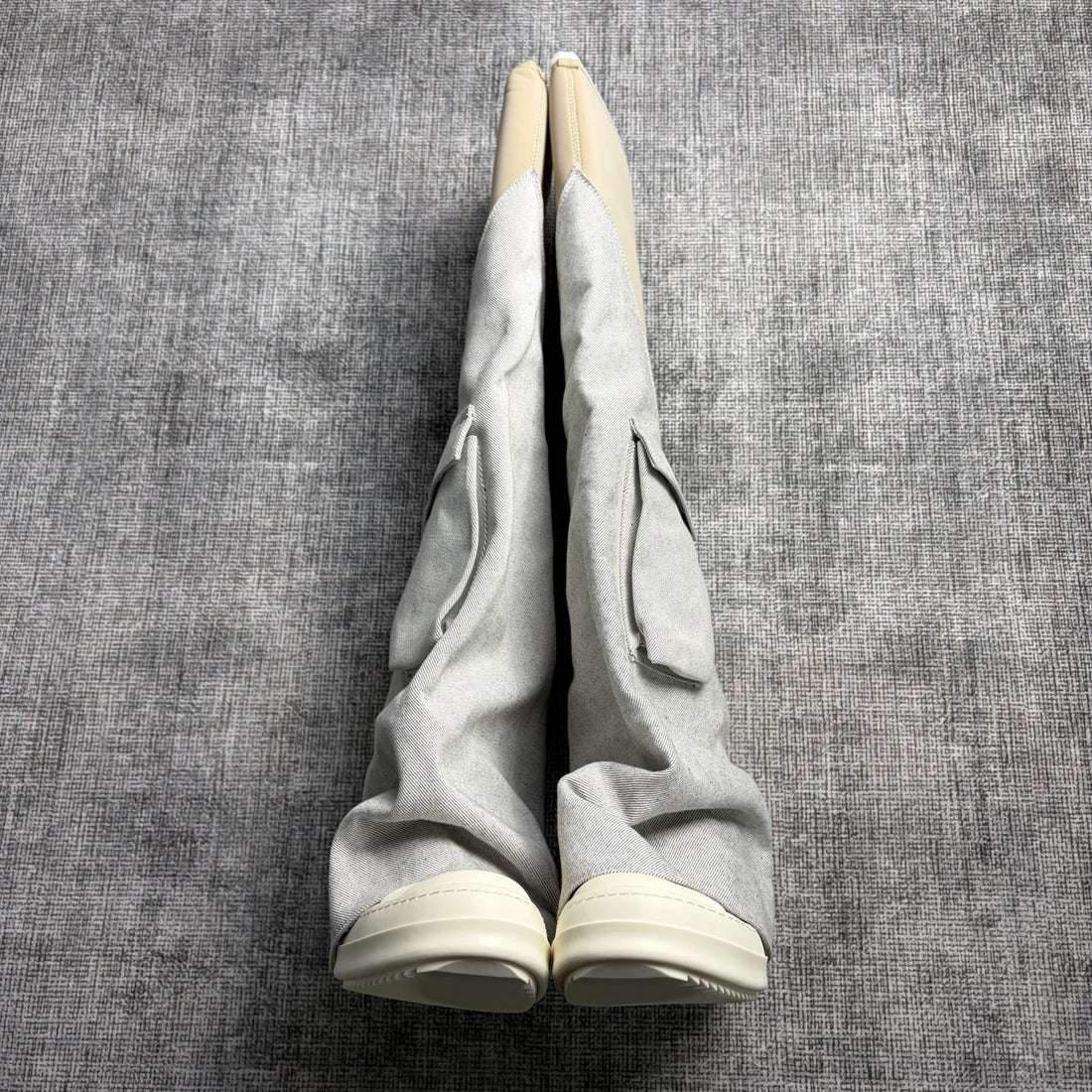 Rick Owens Pant Shoe Off White