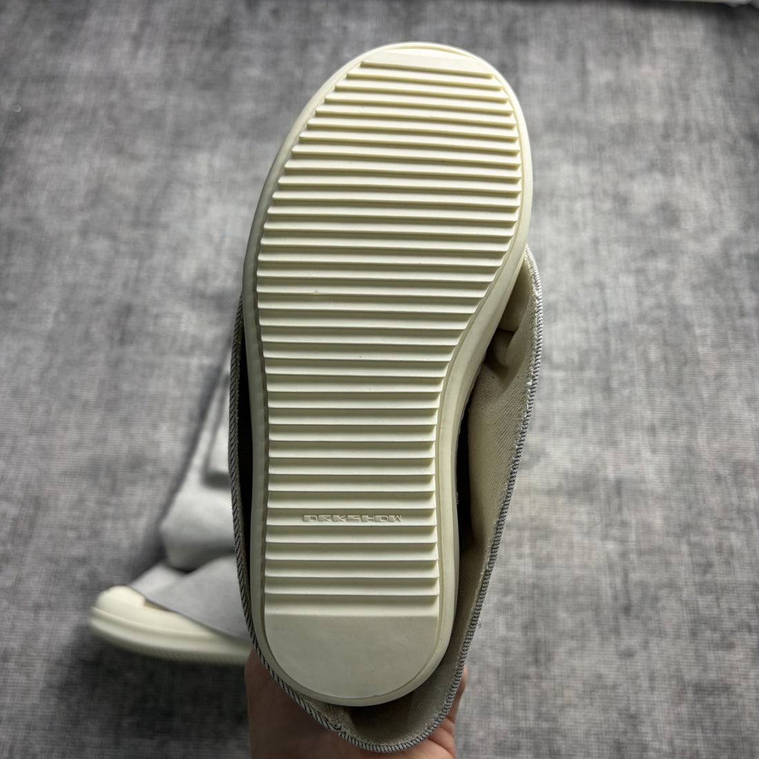 Rick Owens Pant Shoe Off White