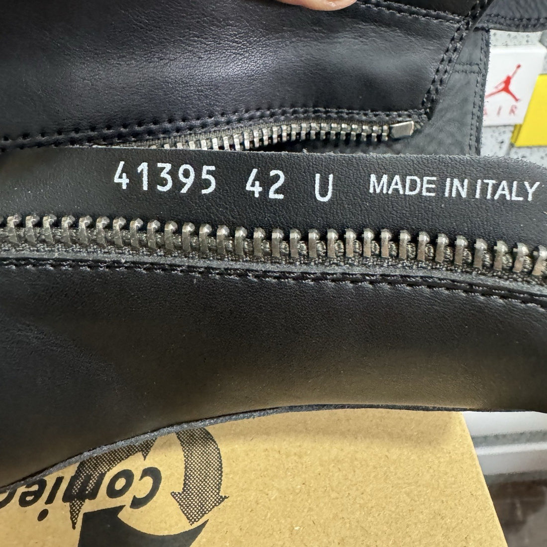 Rick Owens Ramones High Black Gum