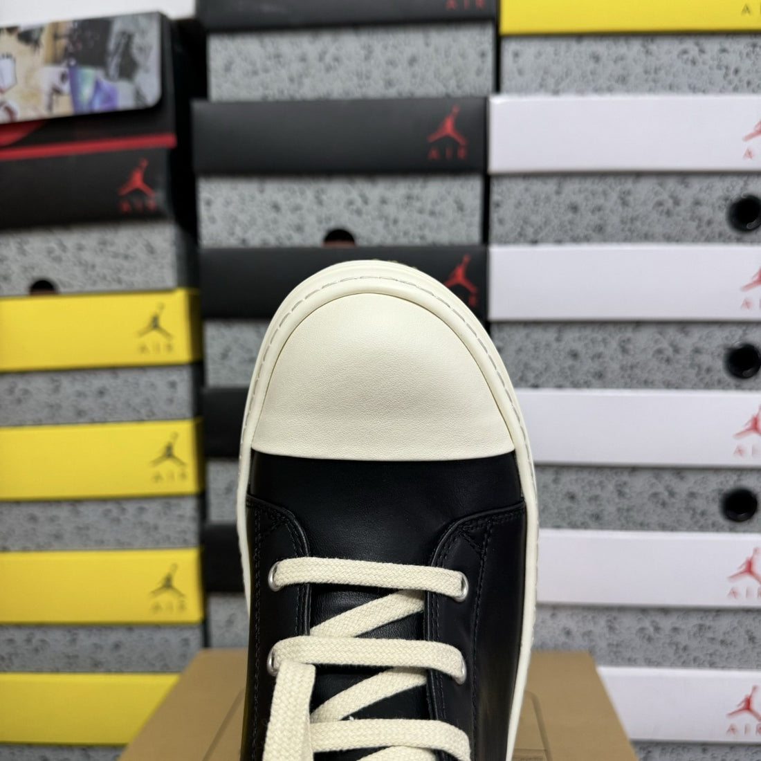 Rick Owens Ramones High Black Gum