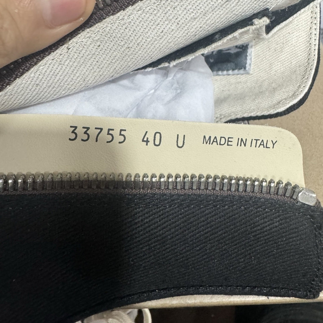 Rick Owens Ramones High Canvas Black