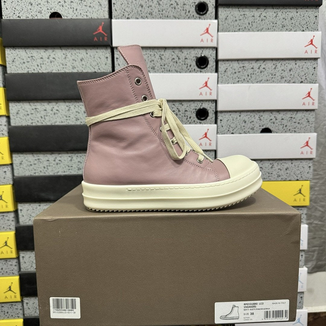 Rick Owens Ramones High Dusty Pink