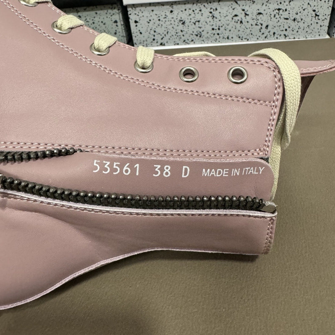 Rick Owens Ramones High Dusty Pink