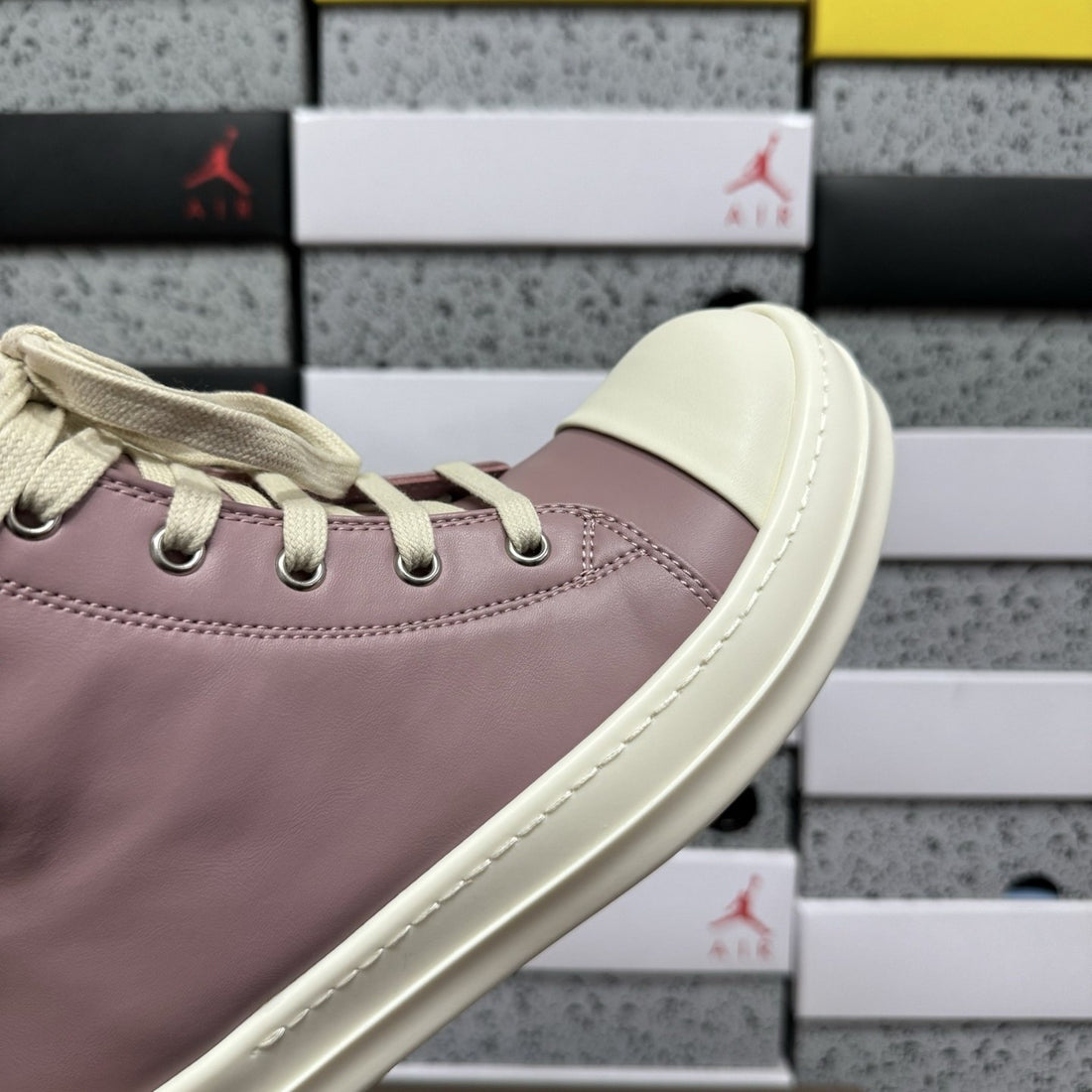 Rick Owens Ramones High Dusty Pink