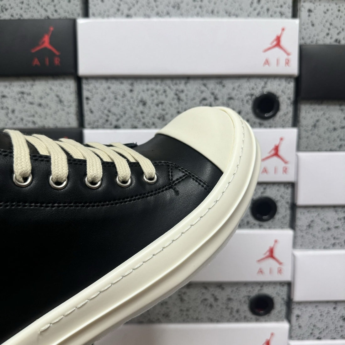 Rick Owens Ramones Low Black Classic