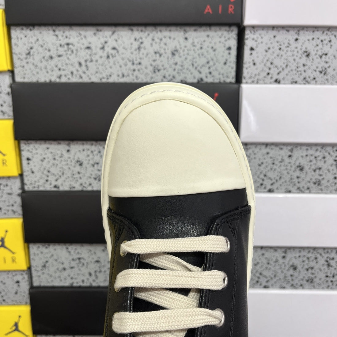 Rick Owens Ramones Low Black Matte
