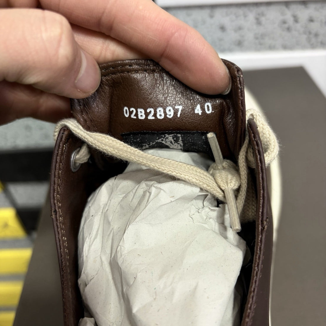 Rick Owens Ramones Low Burgundy Leather