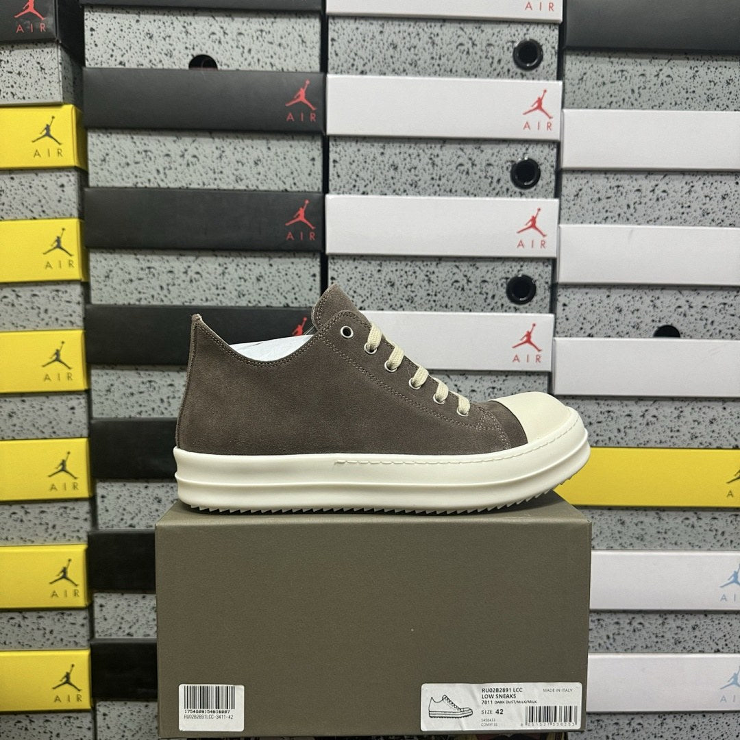Rick Owens Ramones Low Dust Brown