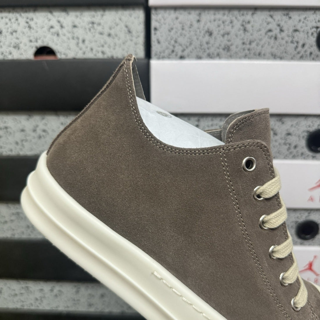 Rick Owens Ramones Low Dust Brown