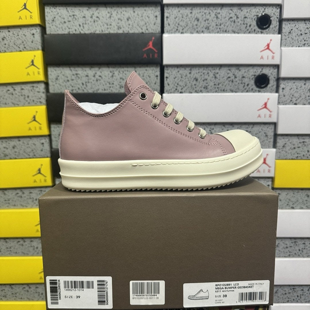 Rick Owens Ramones Low Dusty Pink