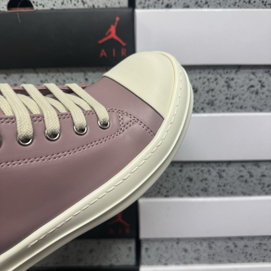 Rick Owens Ramones Low Dusty Pink