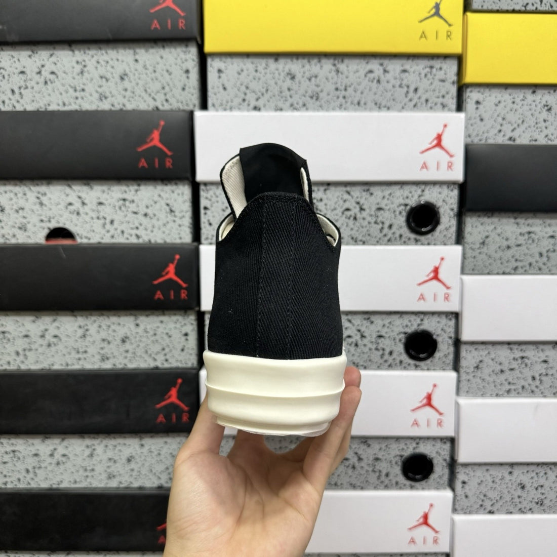 Rick Owens Ramones Low Hollywood Black