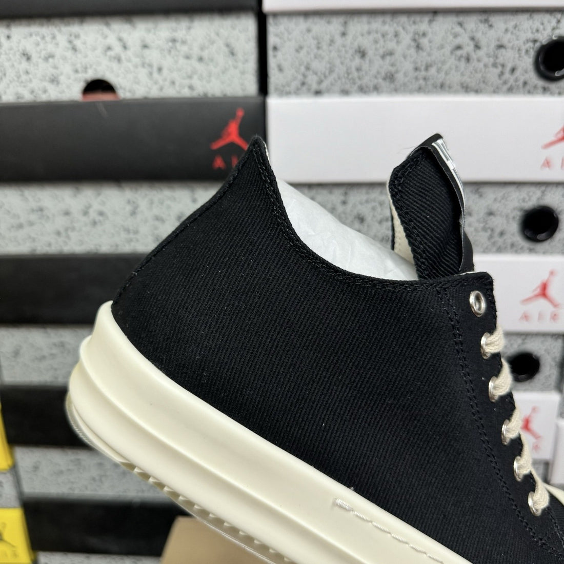 Rick Owens Ramones Low Hollywood Black