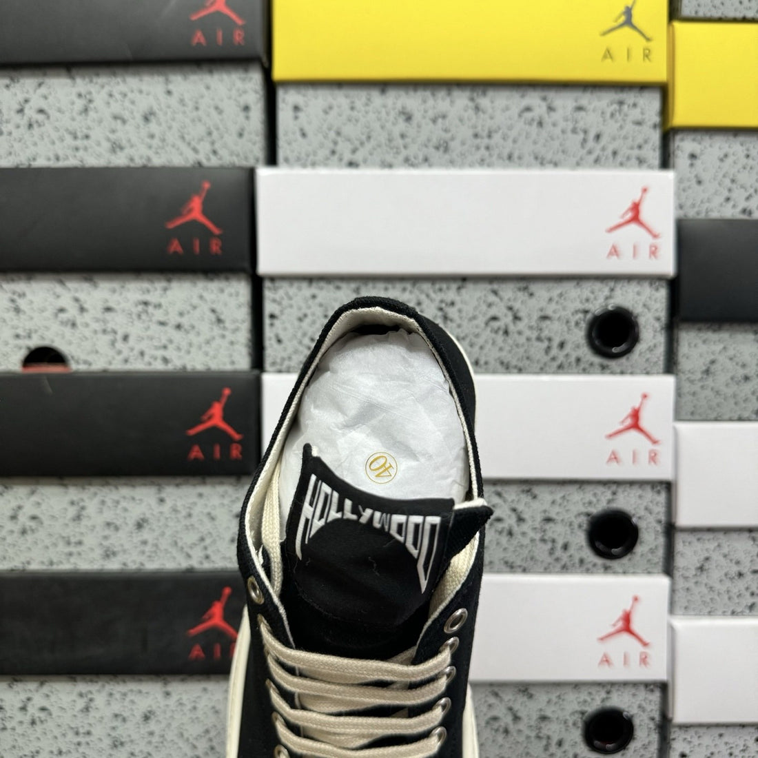 Rick Owens Ramones Low Hollywood Black