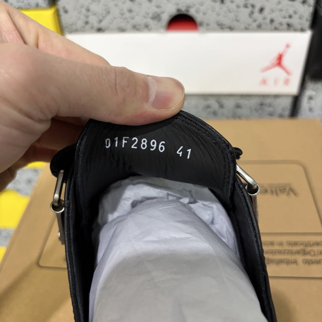 Rick Owens Strap Low Black