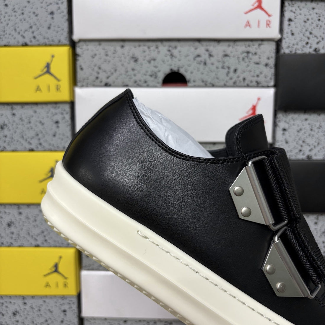 Rick Owens Strap Low Black
