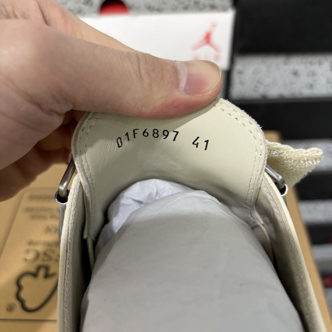 Rick Owens Strap Low White