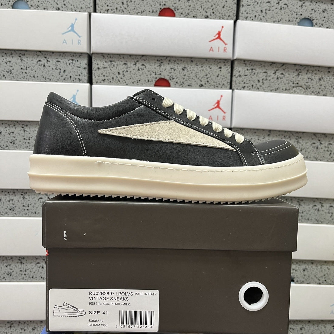 Rick Owens Vintage Low Black Pearl