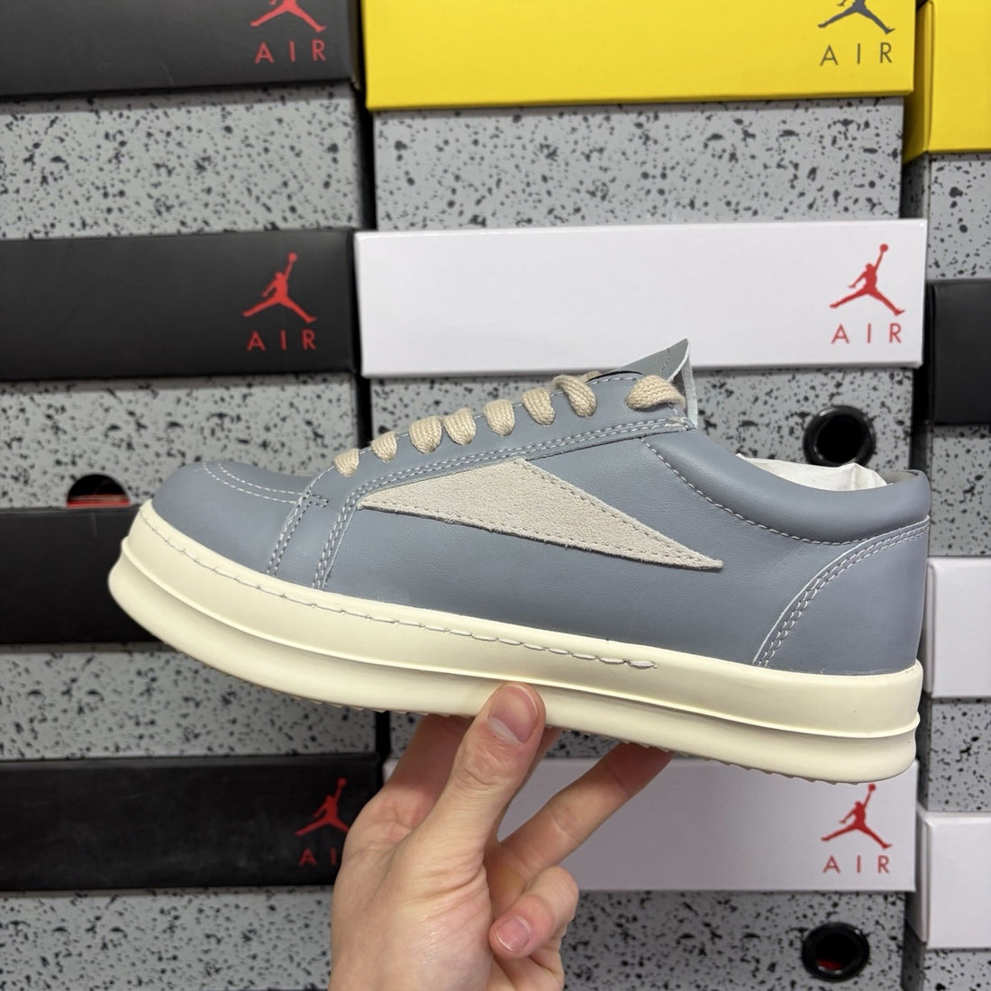 Rick Owens Vintage Low Blue Grey