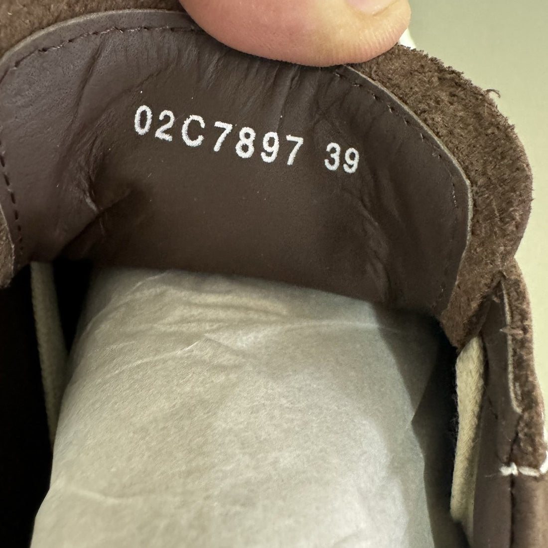 Rick Owens Vintage Low Brown Leather