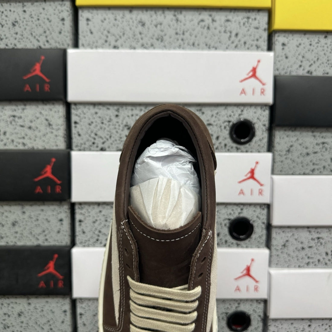 Rick Owens Vintage Low Brown Leather