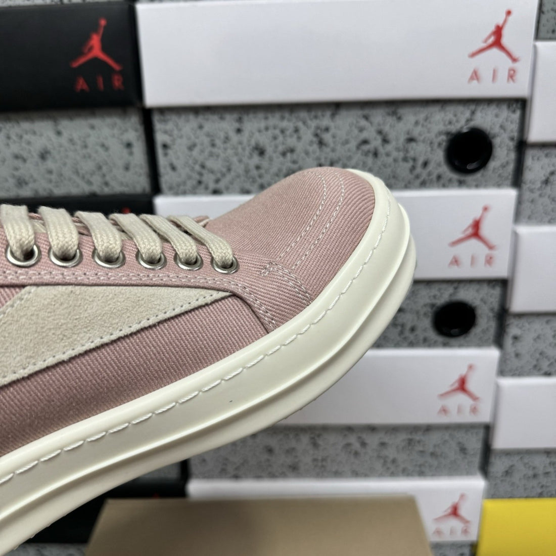 Rick Owens Vintage Low Canvas Pink