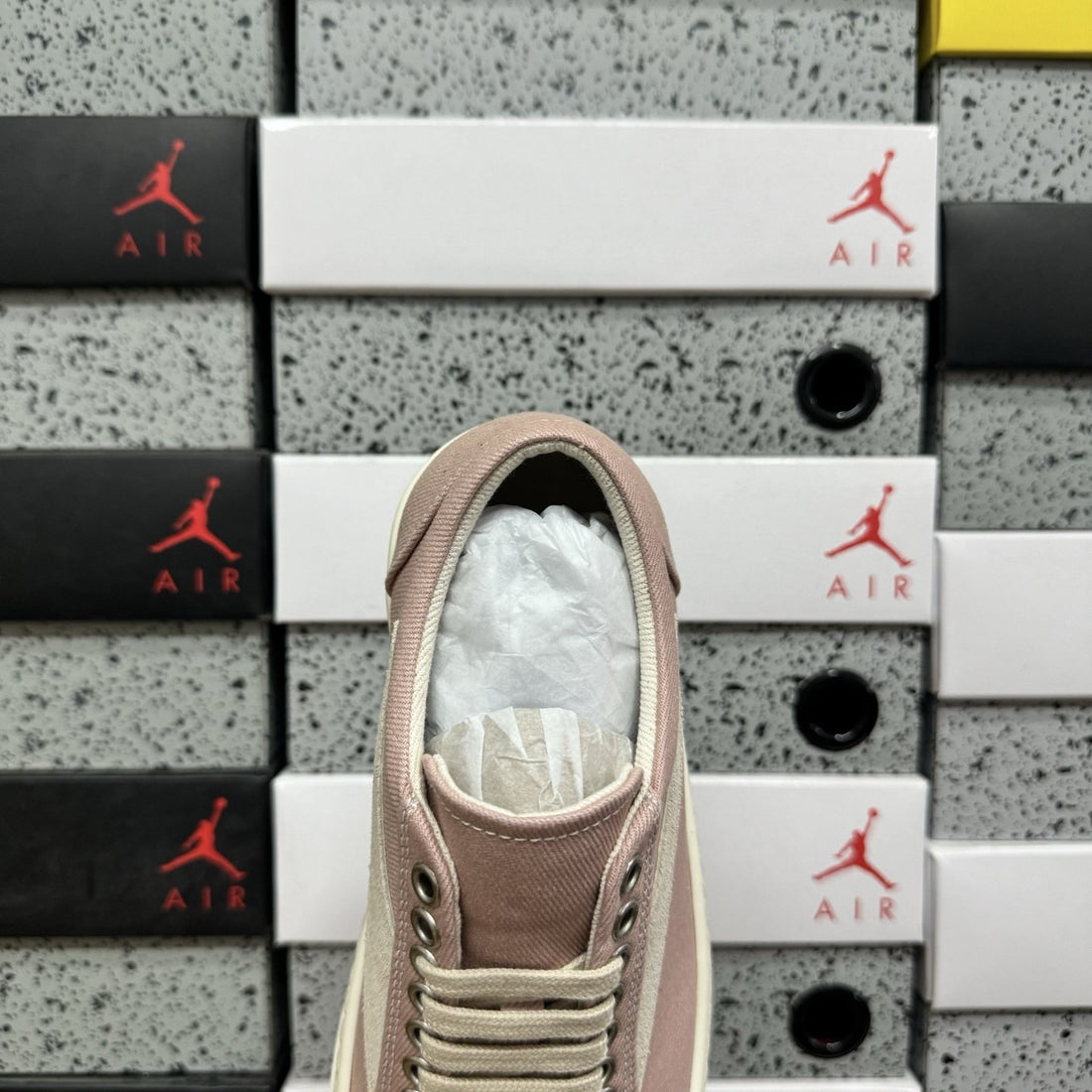 Rick Owens Vintage Low Canvas Pink