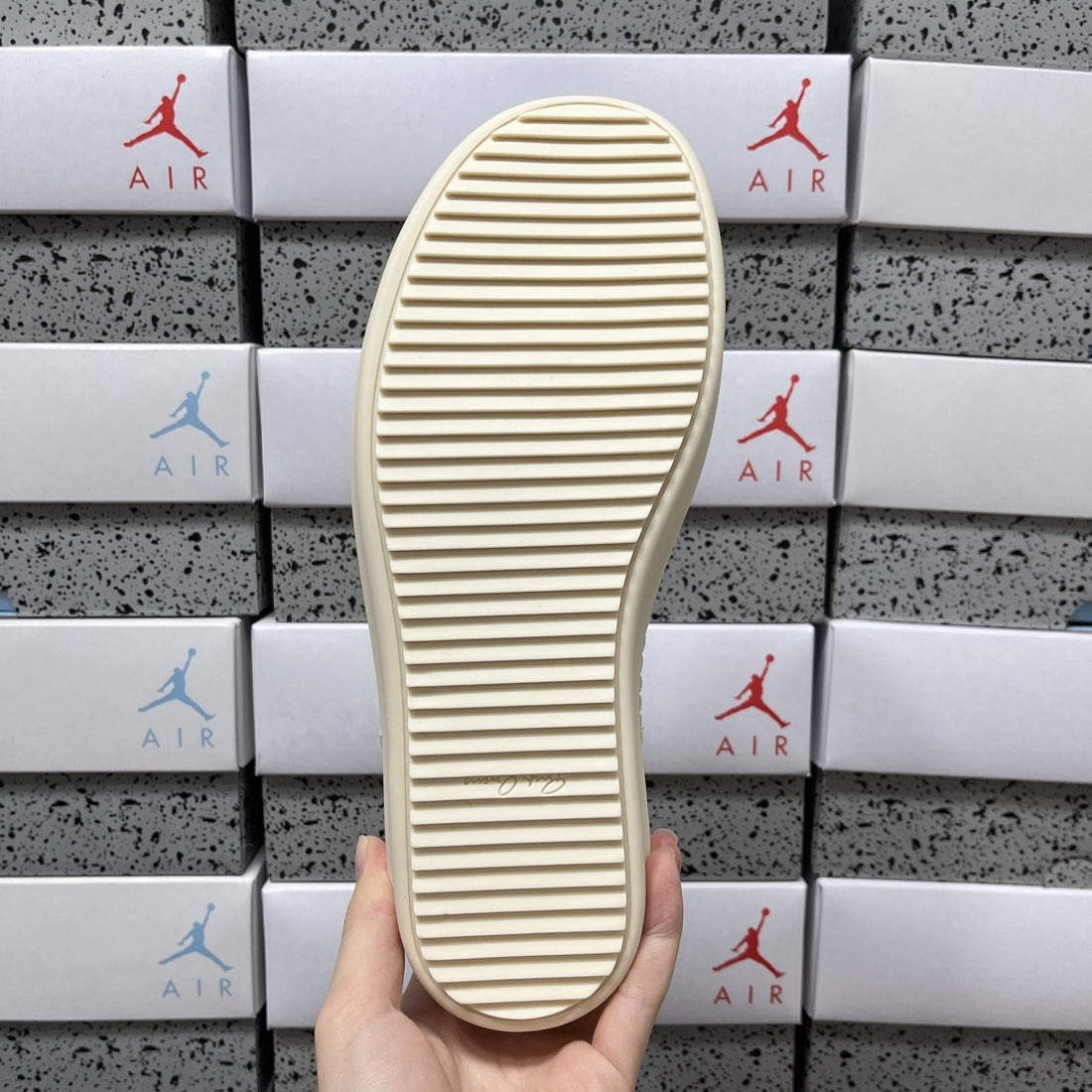 Rick Owens Vintage Low Cream Leather