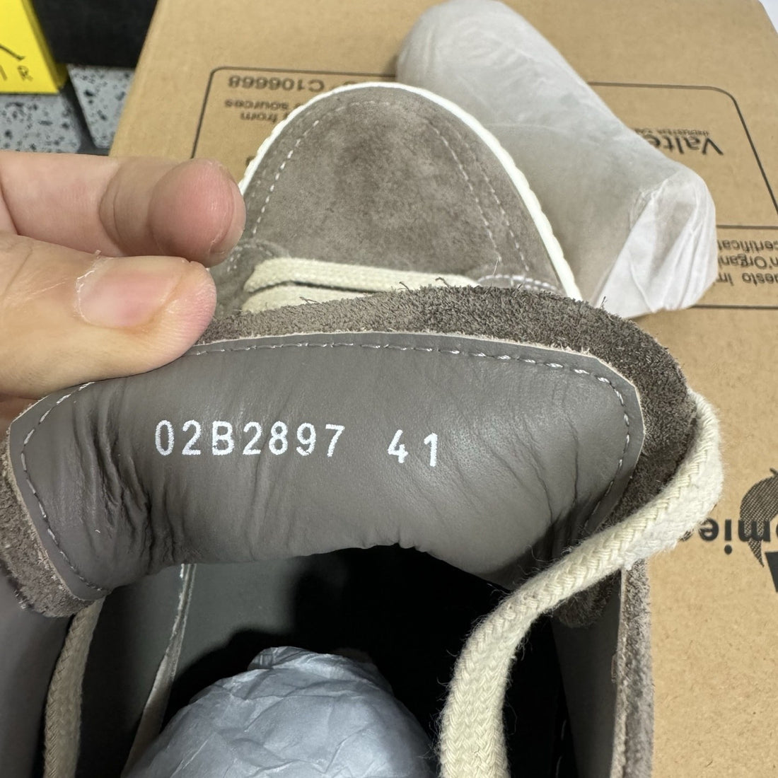 Rick Owens Vintage Low Dust Suede