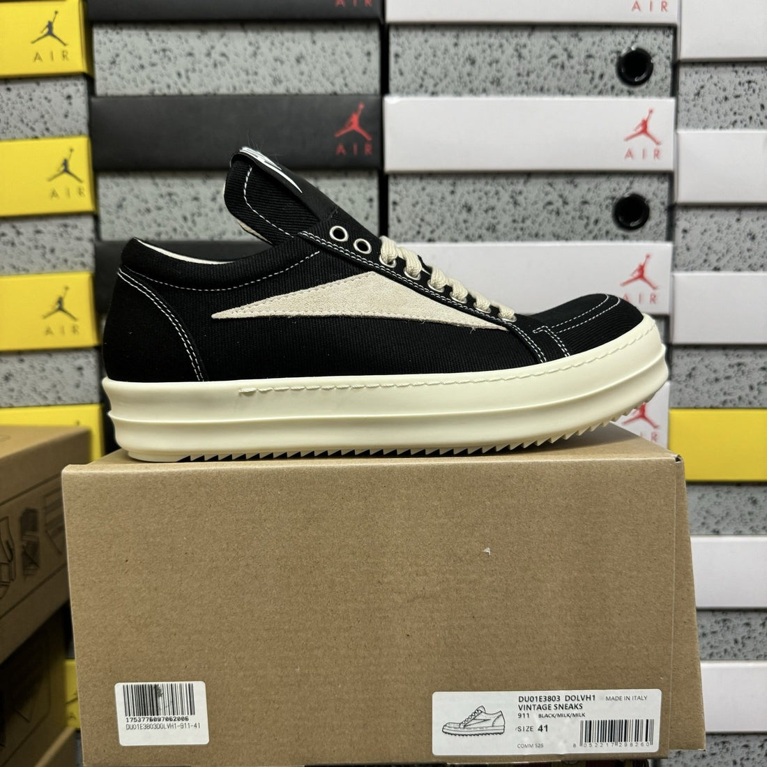 Rick Owens Vintage Low Hollywood Black
