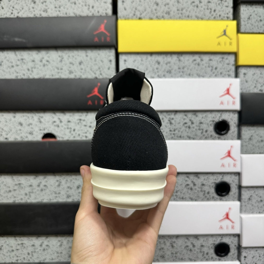 Rick Owens Vintage Low Hollywood Black
