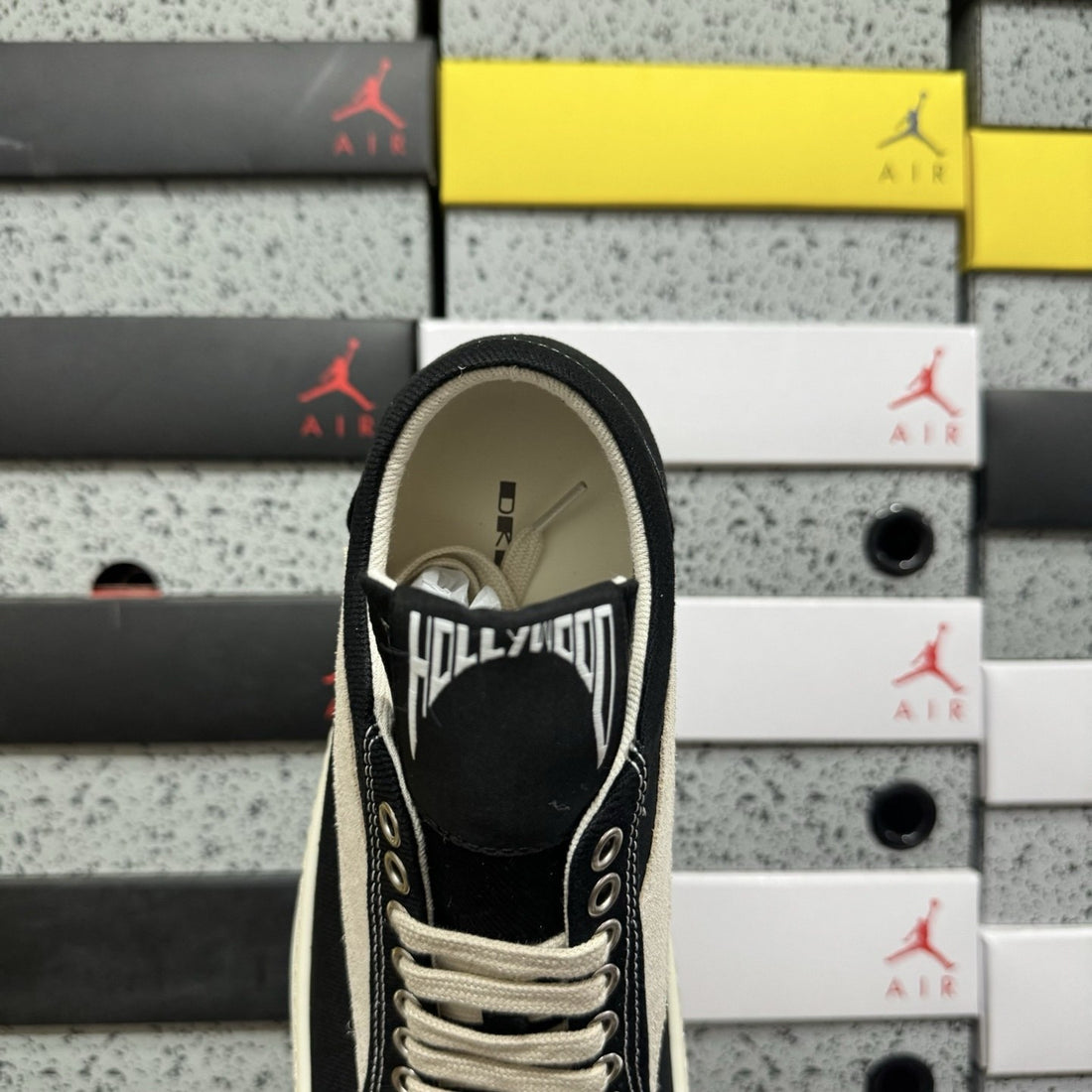 Rick Owens Vintage Low Hollywood Black