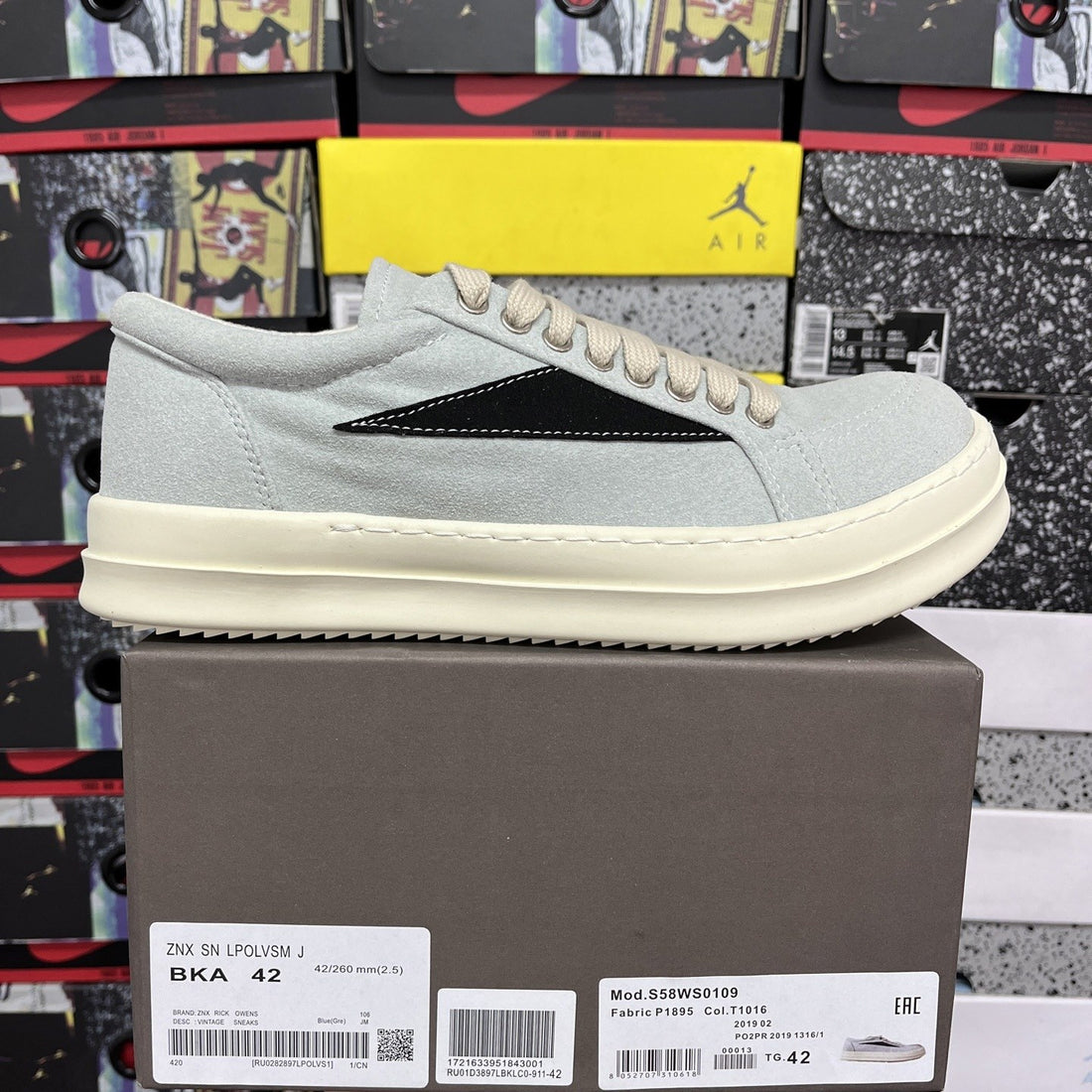 Rick Owens Vintage Low Ice Blue