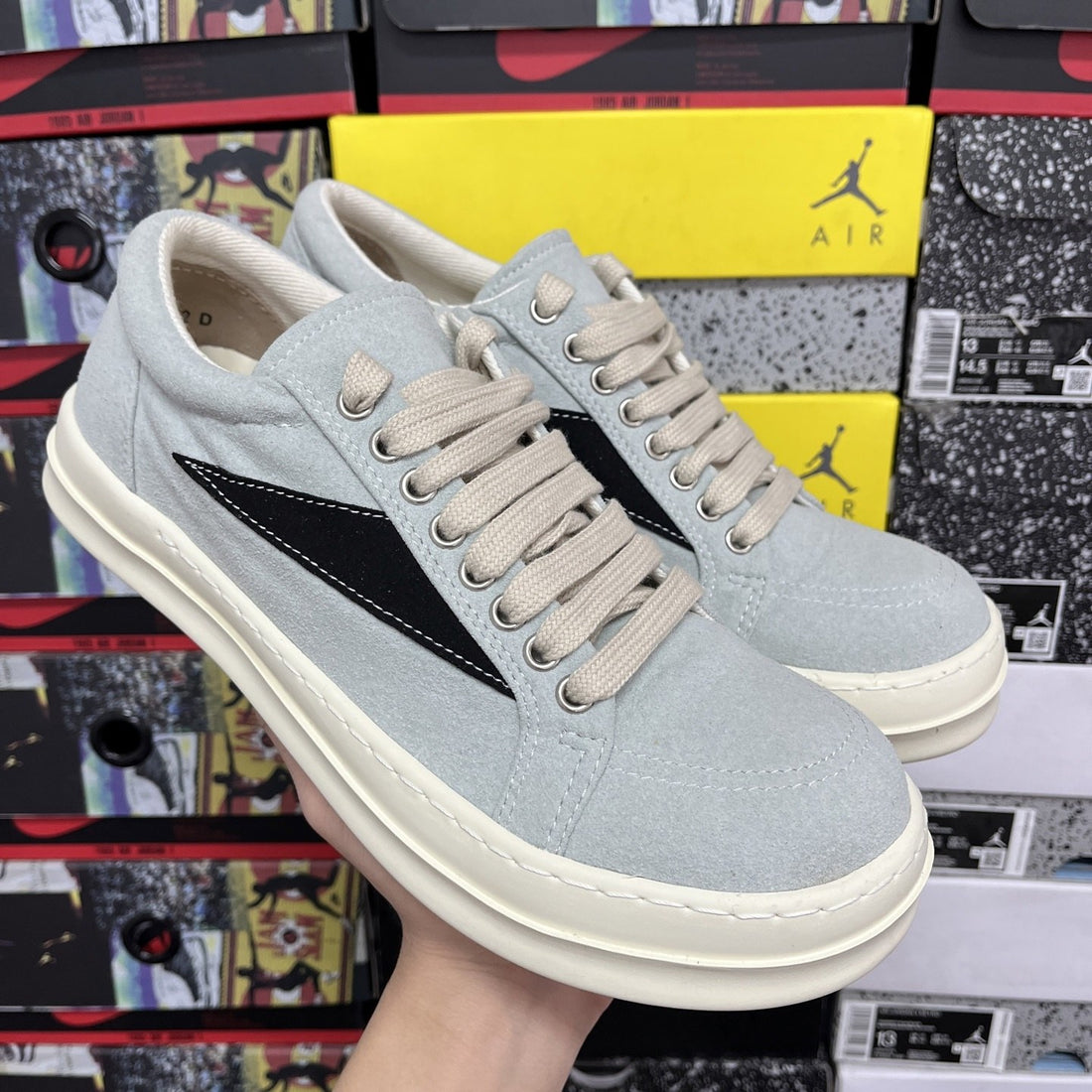 Rick Owens Vintage Low Ice Blue