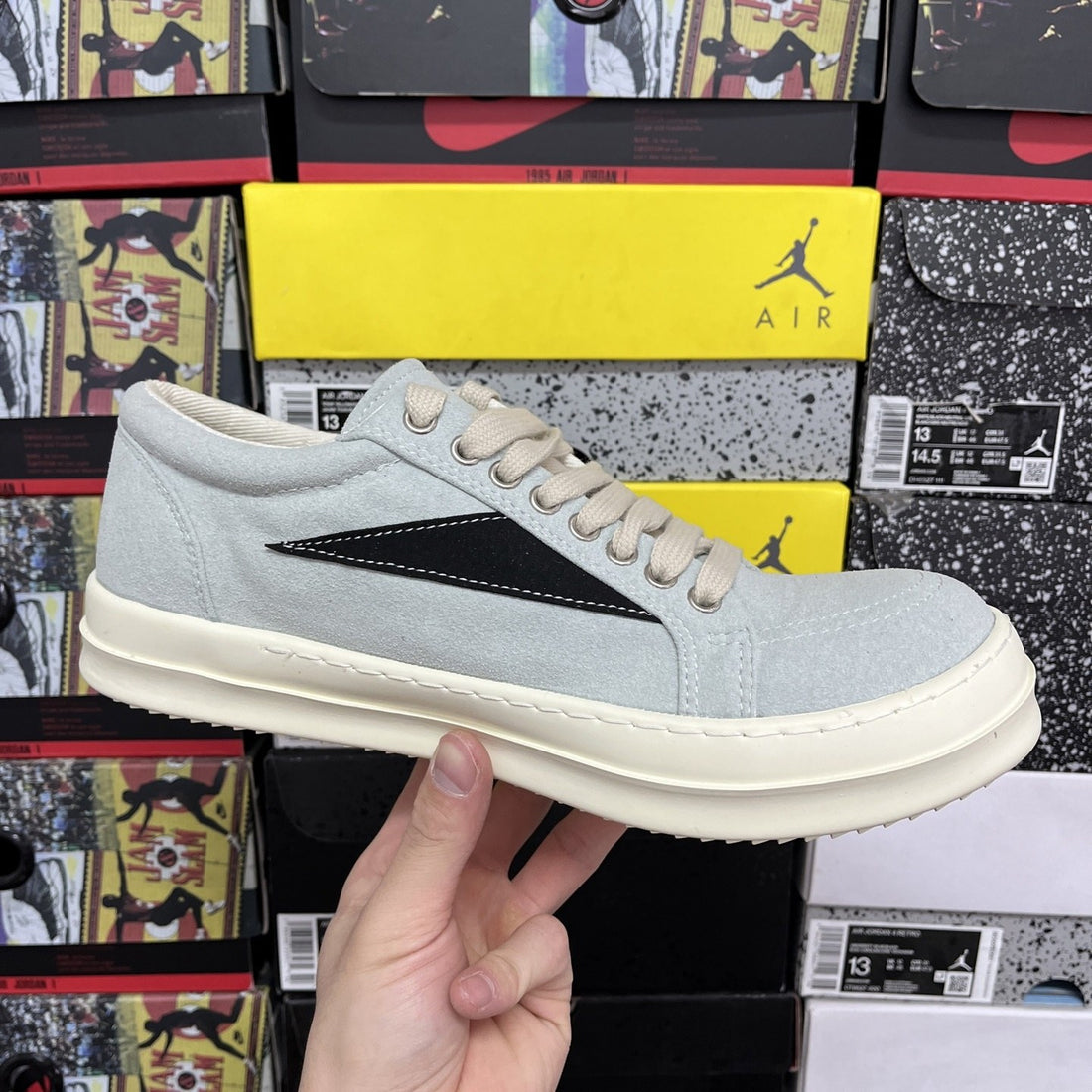 Rick Owens Vintage Low Ice Blue