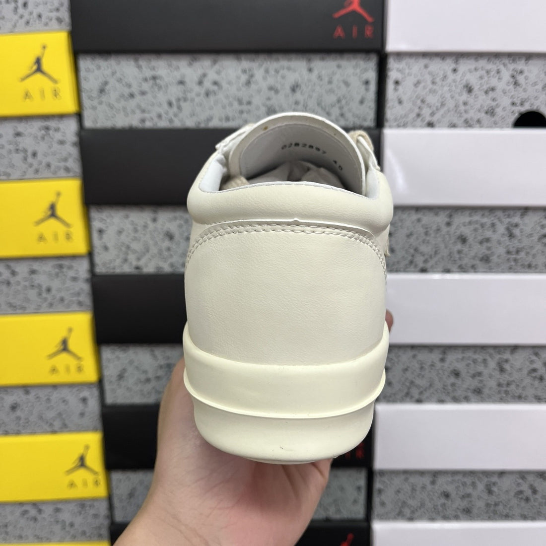 Rick Owens Vintage Low Milk Canvas