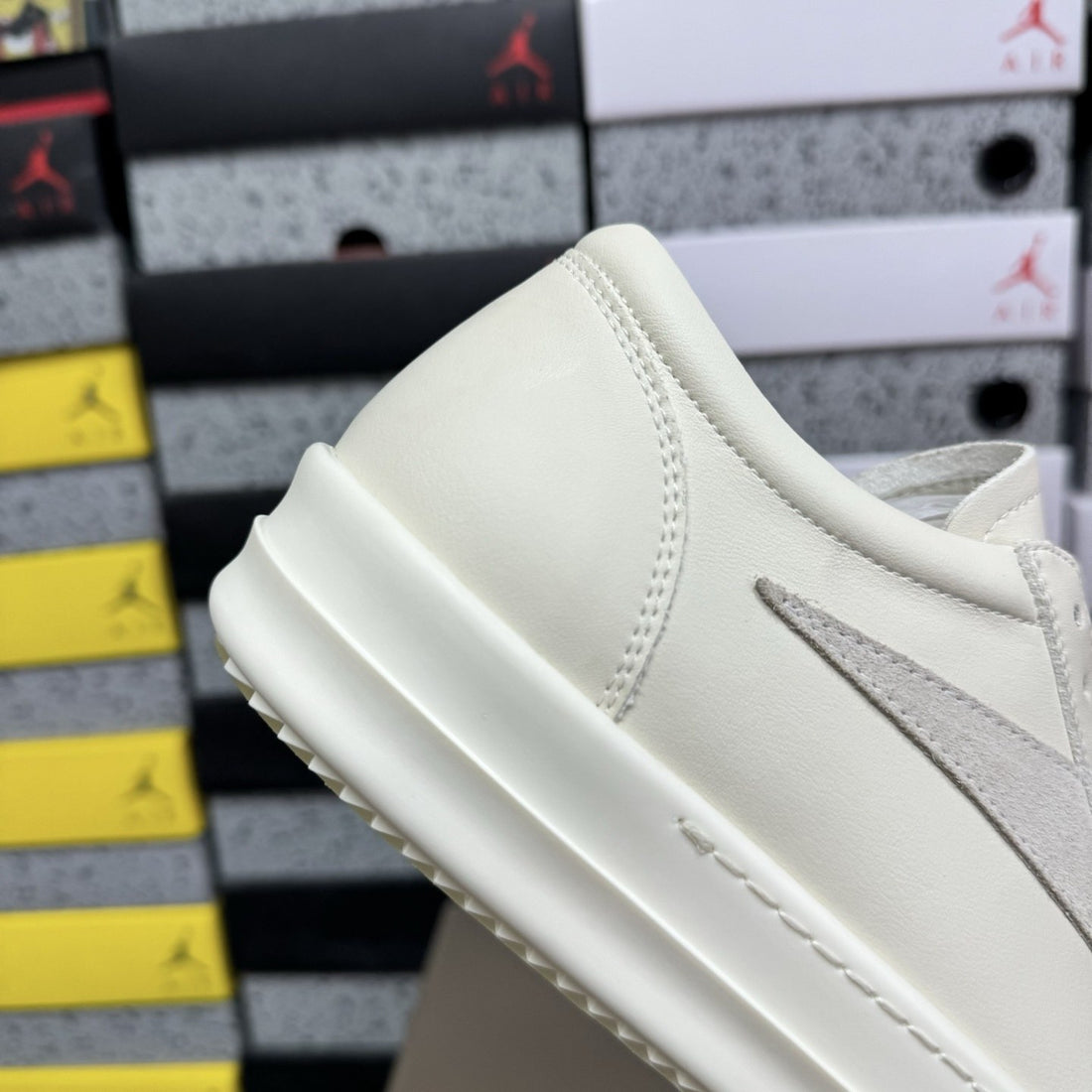 Rick Owens Vintage Low Milk Leather