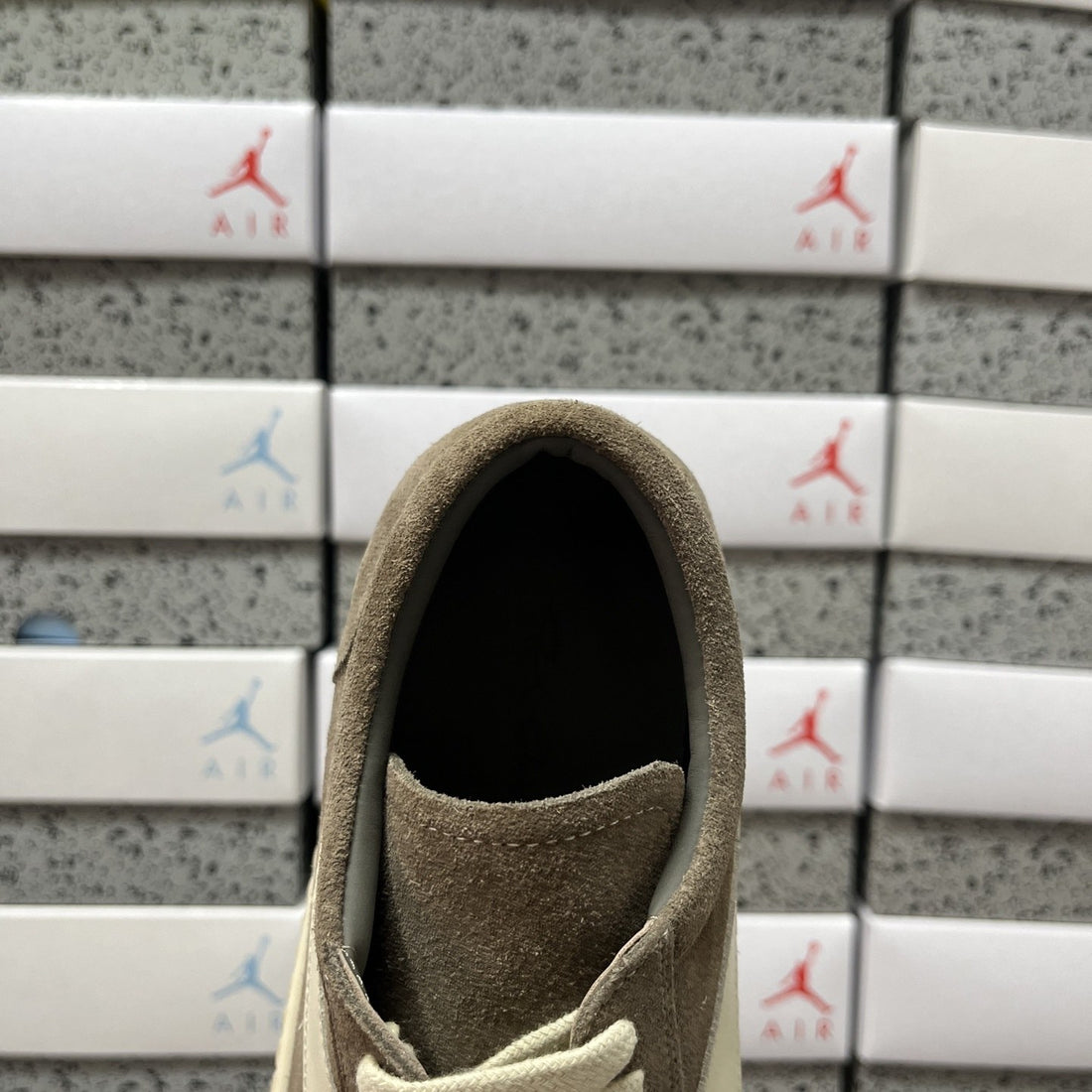 Rick Owens Vintage Low Mocha Suede