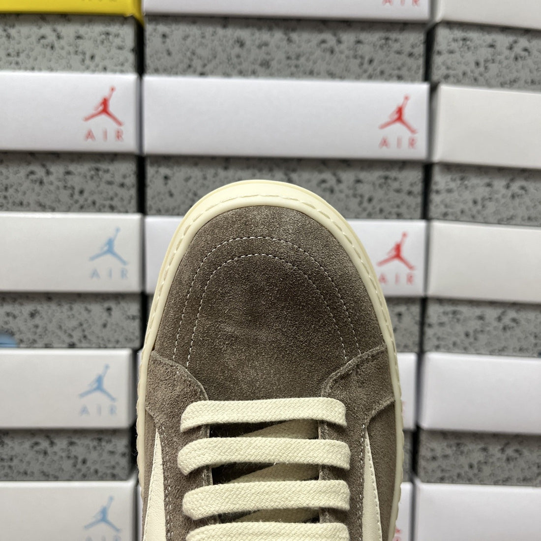 Rick Owens Vintage Low Mocha Suede