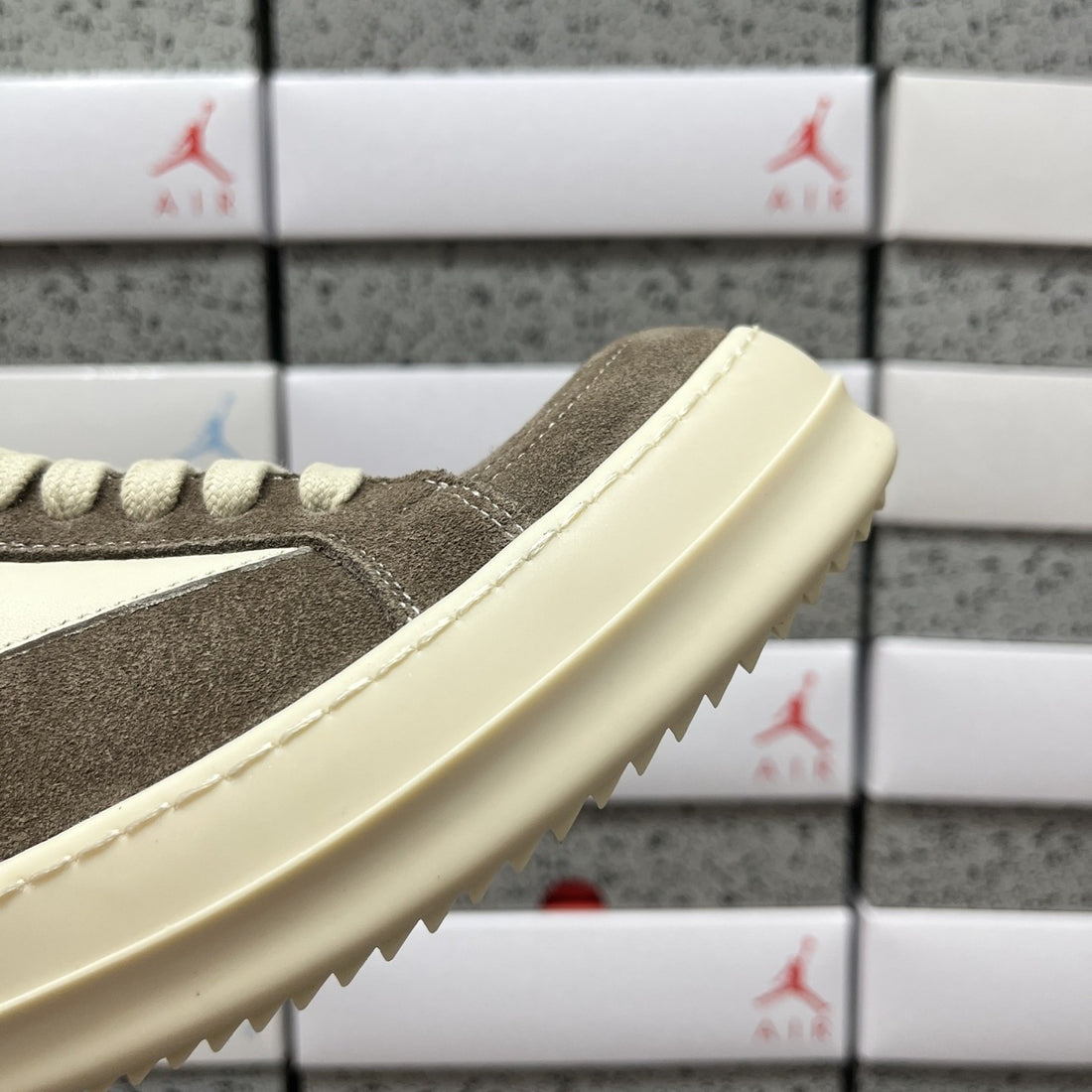 Rick Owens Vintage Low Mocha Suede